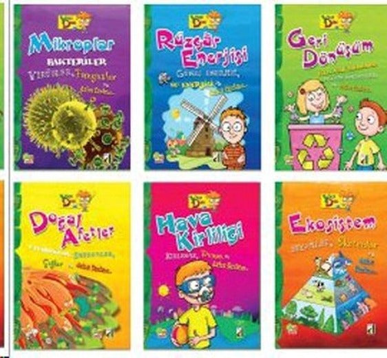 Yeşil Dahi Serisi (6 Kitap Takım) | Damla Yayınevi