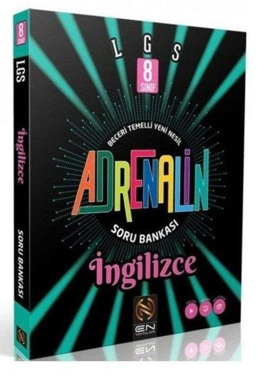 8.Sınıf Adrenalin İngilizce Soru Bankası | En Yayınları (İnce Kapak)
