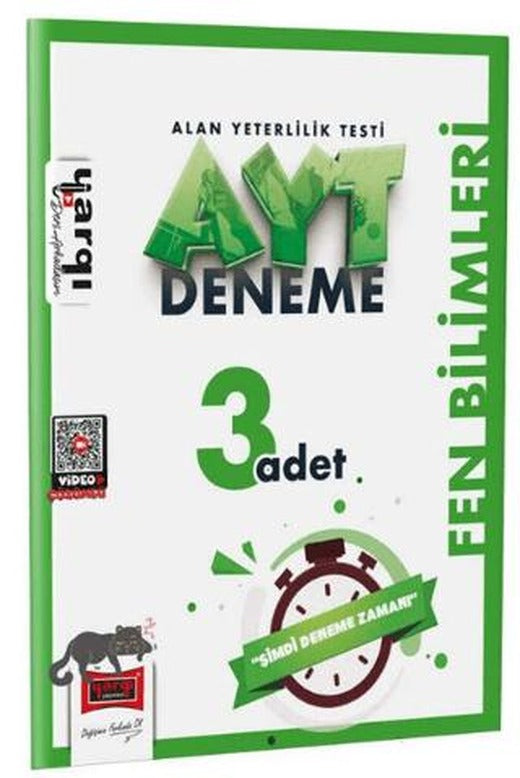 AYT Fen Bilimleri 3 Deneme Sınavı | Yargı Yayınevi (Ciltsiz)