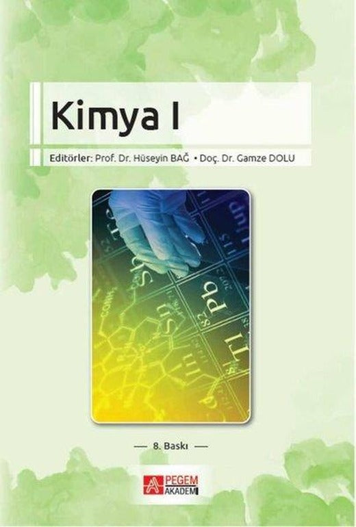 Kimya 1 | Pegem Akademi Yayıncılık (İnce Kapak)