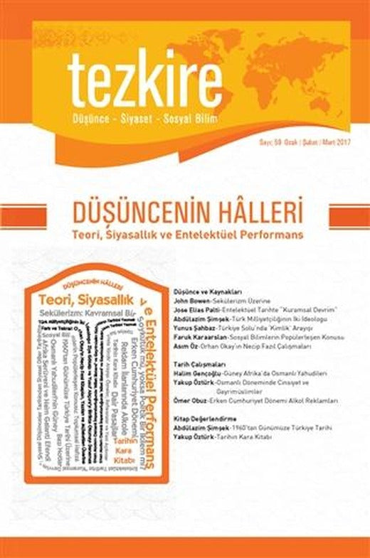 Tezkire Dergisi Sayı: 59 Ocak-Şubat-Mart 2017 | Tezkire Dergisi (Ciltsiz)