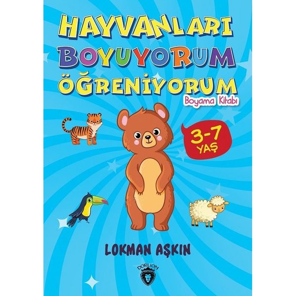 Hayvanları Boyuyorum Öğreniyorum