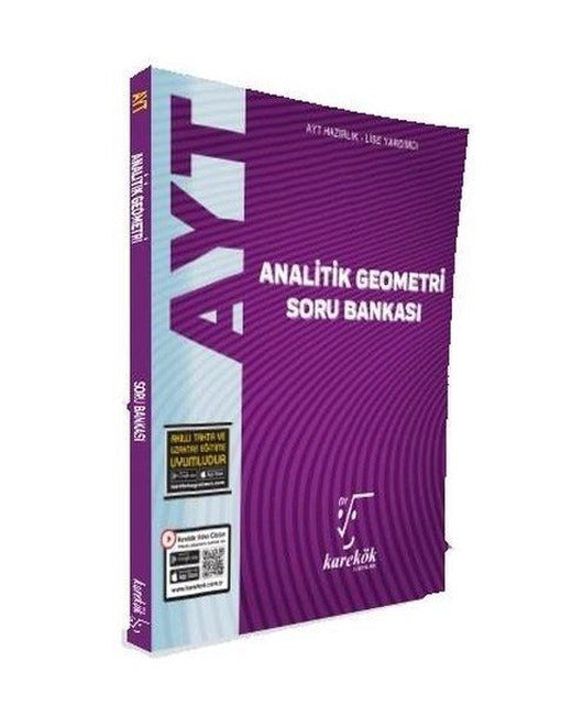 AYT Analitik Geometri Soru Bankası | Karekök Eğitim Yayın (İnce Kapak)
