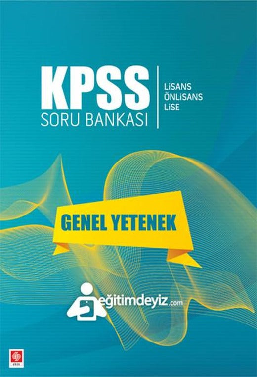 Ekin KPSS Soru Bankası Genel Yetenek | Ekin Basım Yayın (İnce Kapak)