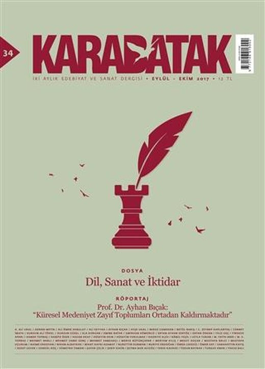 Karabatak Dergisi Sayı: 34 Eylül - Ekim 2017 | Karabatak Dergisi Yayınları (Ciltsiz)