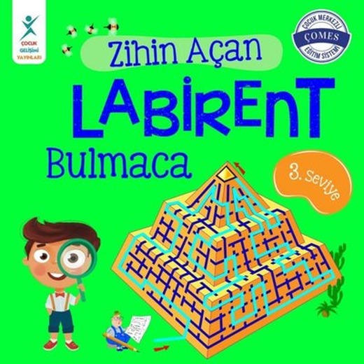 Zihin Açan Labirent Bulmaca 3. Seviye | Çocuk Gelişimi Yayınları