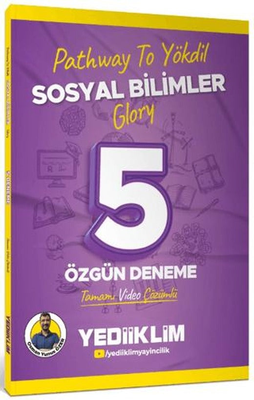 Pathway To YÖKDİL Sosyal Bilimler Glory Tamamı Video Çözümlü 5 Özgün Deneme | Yediiklim Yayınları (Ciltsiz)
