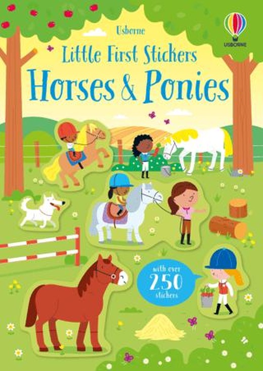 Little First Stickers Horses and Ponies | Usborne (Ciltsiz)