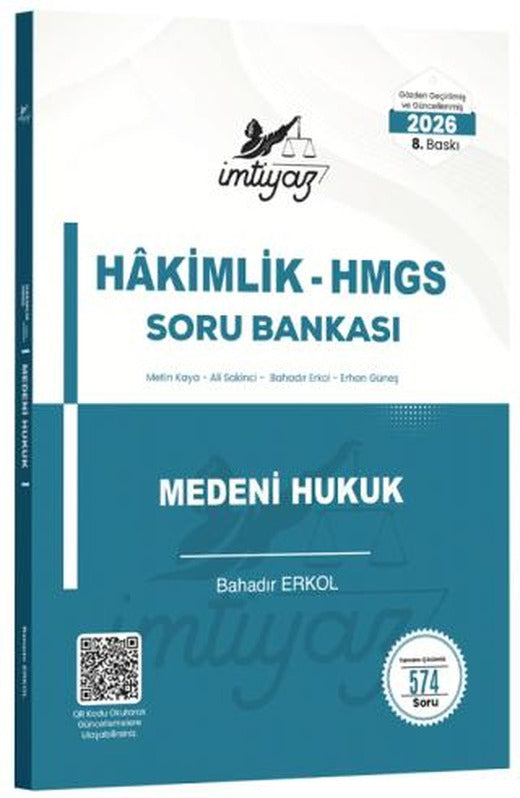 2026 HMGS Hakimlik Medeni Hukuk Soru Bankası