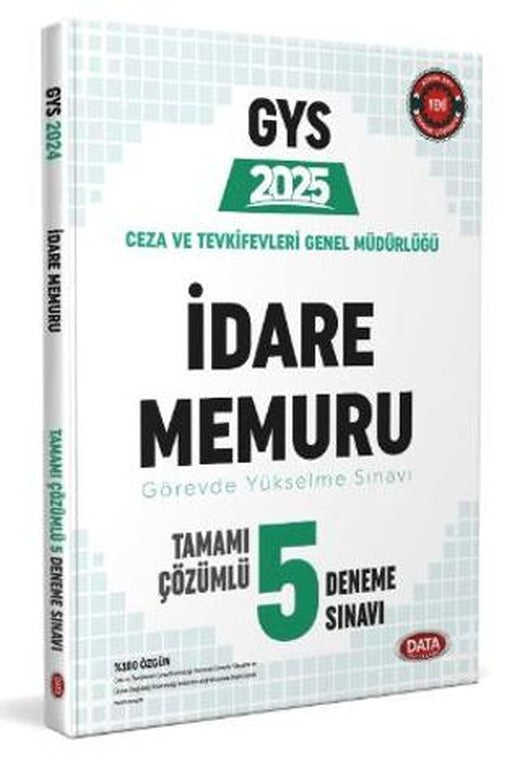 2025 Ceza ve Tevkifevleri İdare Memuru GYS Tamamı Çözümlü 5 Deneme Sınavı