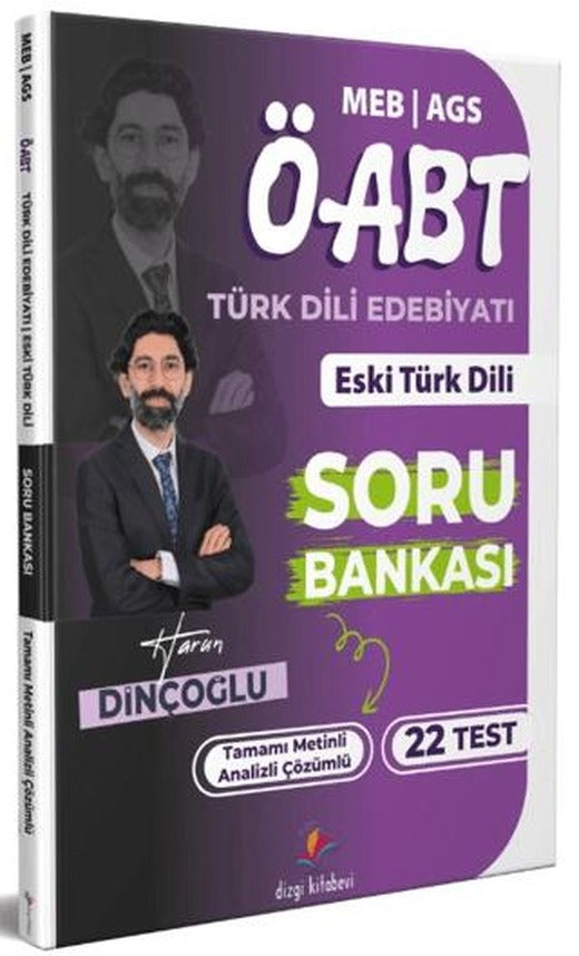 2026 MEB AGS ÖABT Türk Dili ve Edebiyatı Öğretmenliği Eski Türk Dili Tamamı Çözümlü Soru Bankası | Dizgi Kitap (Ciltsiz)