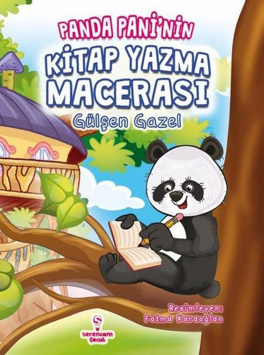 Panda Panini'nin Kitap Yazma Macerası | Serencam Yayınevi (İnce Kapak)