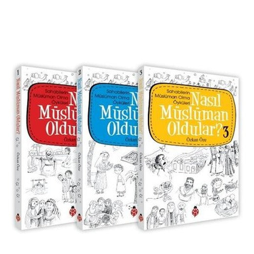 Nasıl Müslüman Oldular Seti - 3 Kitap Takım | Uğurböceği (İnce Kapak)