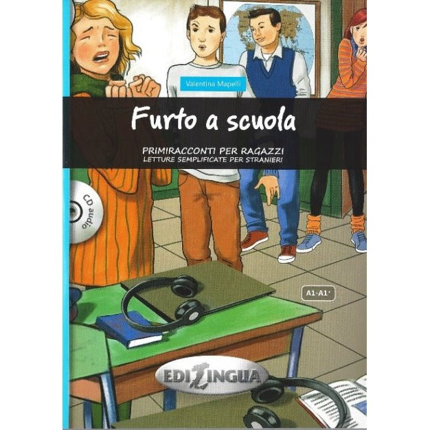 Furto a Scuola + CD (A1/A1+) Primiracconti Per Ragazzi