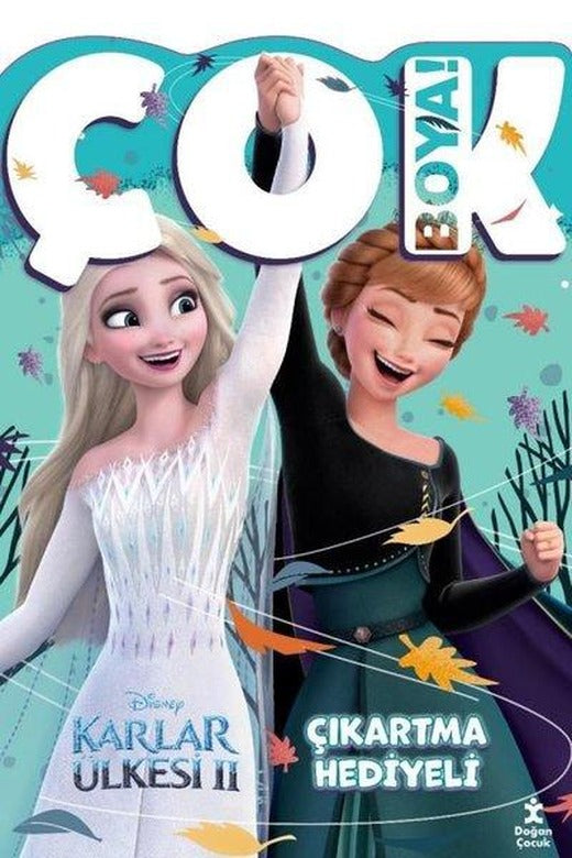 Disney Karlar Ülkesi 2 - Çok Boya! Çıkartma Hediyeli | Doğan Çocuk (İnce Kapak)
