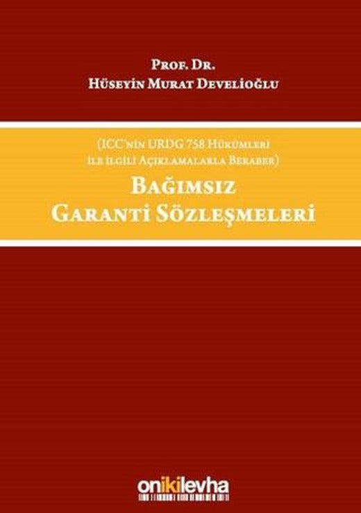 Bağımsız Garanti Sözleşmeleri | On İki Levha Yayınları (Ciltli)