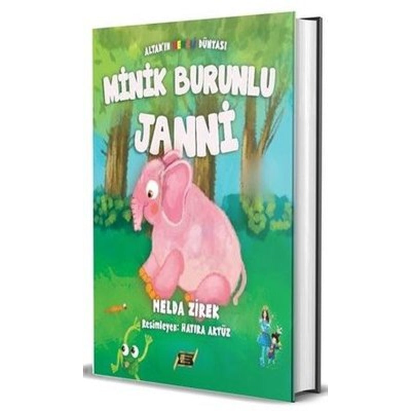 Minik Burunlu Janni - Altan'ın Renkli Dünyası | Dionysos Yayın Group (İnce Kapak)