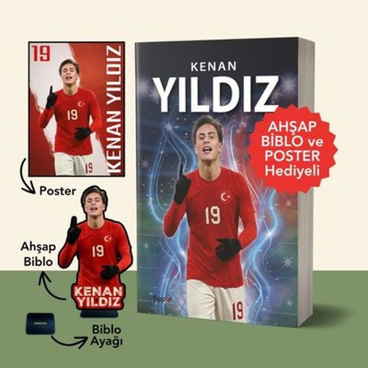 Kenan Yıldız - Ahşap Biblo ve Poster Hediyeli | Flipper Yayıncılık (İnce Kapak)