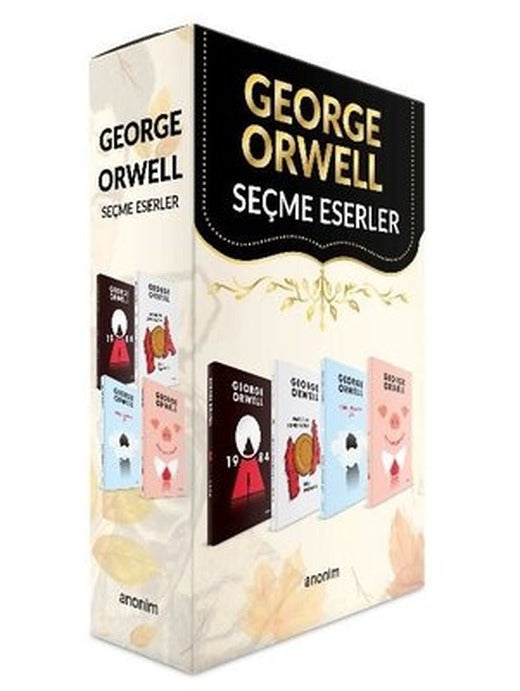 George Orwell Seçme Eserleri Seti - 4 Kitap Takım | Anonim Yayınları