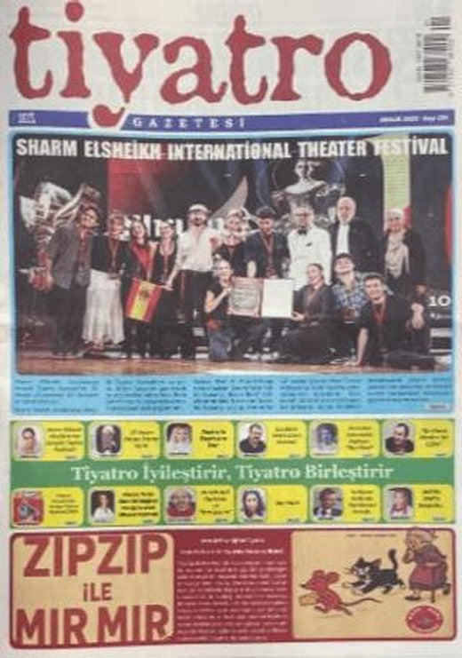 Tiyatro Gazetesi Sayı: 174 Aralık 2025 | Tiyatro Gazetesi (Ciltsiz)