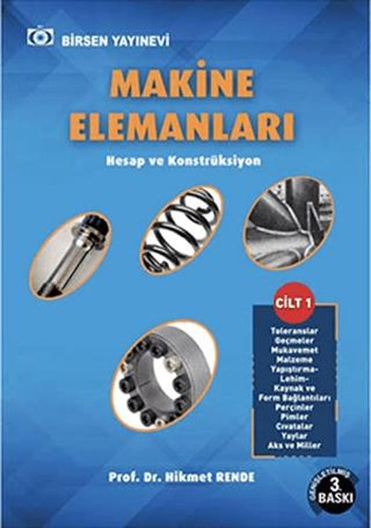 Makine Elemanları Cilt - 1
