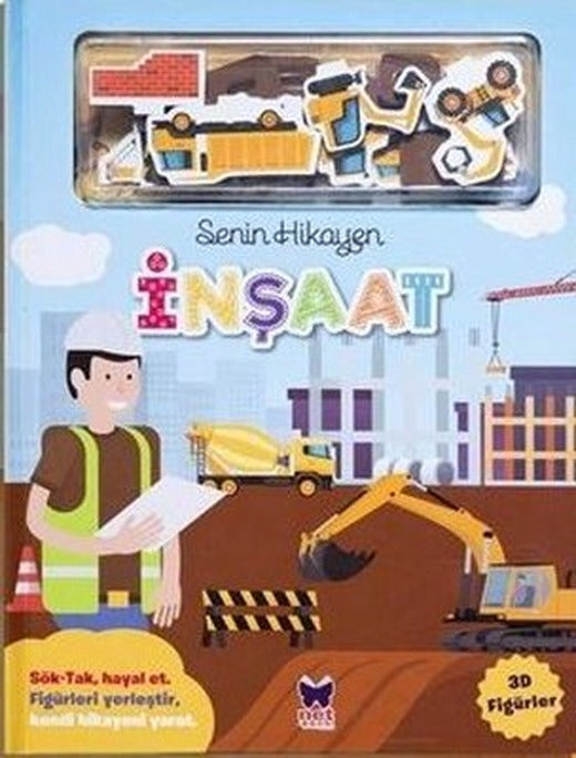 Senin Hikayen - İnşaat | Net Çocuk Yayınları (İnce Kapak)