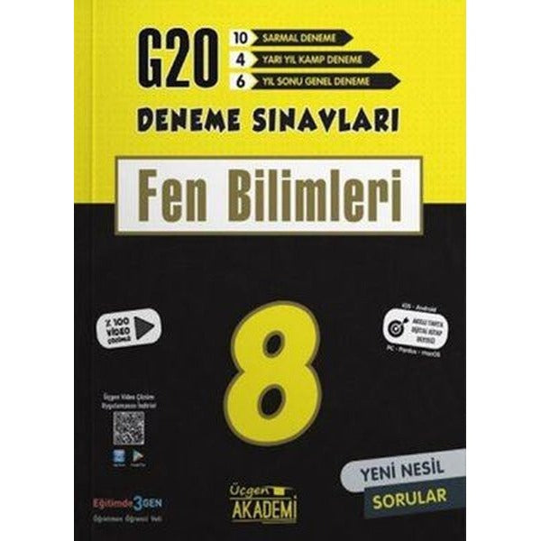 8.Sınıf LGS Fen Bilimleri 20'li Deneme