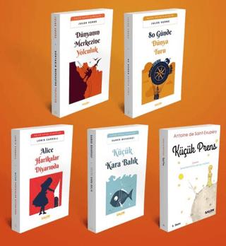 Salon Çocuk Klasikleri Seti (5 Kitap Takım) | Salon Yayınları (Ciltsiz)  - Resim 1