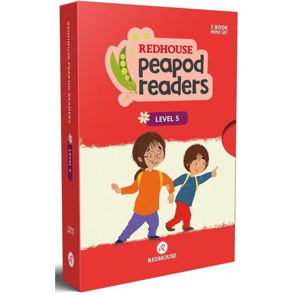 Redhouse Peapod Readers İngilizce Hikaye Seti 5 - Kutulu Başlangıç: Beginner - A1 | Redhouse Yayınları