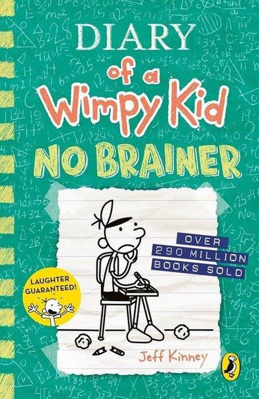 Diary of a Wimpy Kid No Brainer (Book 18) | Penguin Random House Children's UK (İnce Kapak)