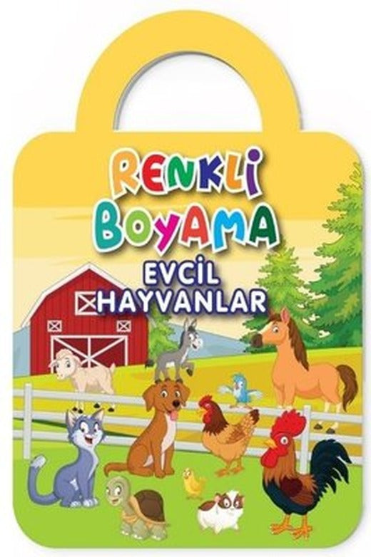Evcil Hayvanlar - Renkli Boyama 2+ | Baloon Kids Yayınları