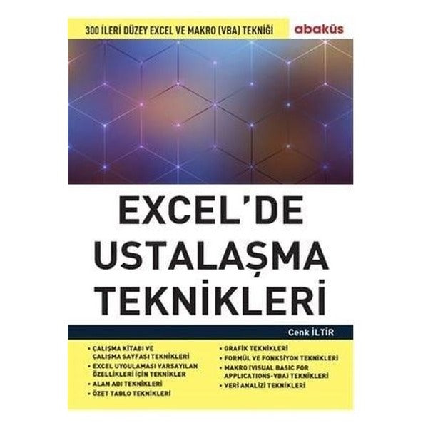 Excel'de Ustalaşma Teknikleri | Abaküs Kitap (İnce Kapak)