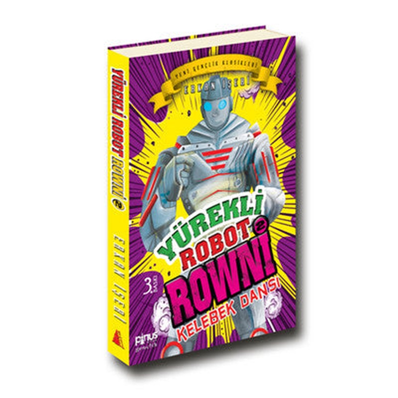 Yürekli Robot Rowni 2 - Kelebek Dansı | Pinus Kitap
