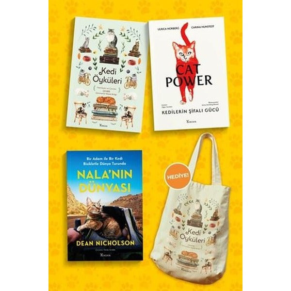Pati İzinde Düşler Seti - Bez Ciltli - 3 Kitap Takım - Bez Çanta Hediyeli | Koridor Yayıncılık (Ciltli)