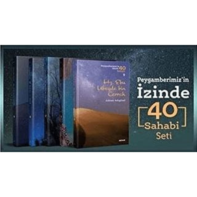 Peygamberimiz'in İzinde 40 Sahabi Seti 40 Kitap (Kutulu) | Beyan Yayınları (Ciltsiz)
