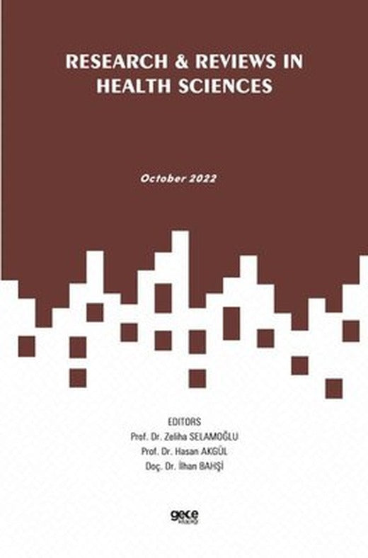 Research & Reviews in Health Sciences - October 2022 | Gece Kitaplığı