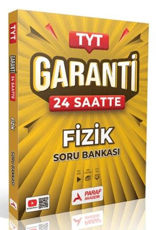 TYT Fizik 24 Saatte Garanti Soru Bankası | Paraf Akademi (Ciltsiz)