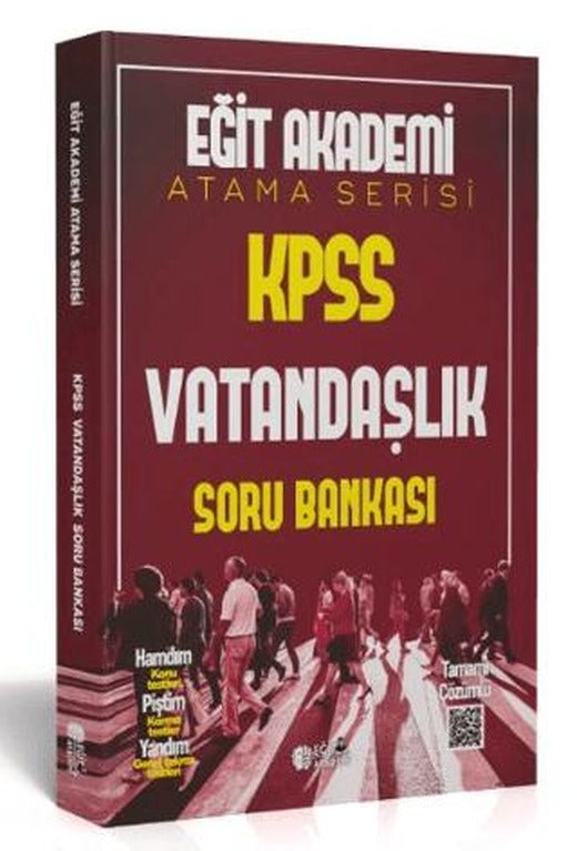 KPSS Vatandaşlık Atama Serisi Soru Bankası | Eğit Akademi (Ciltsiz)