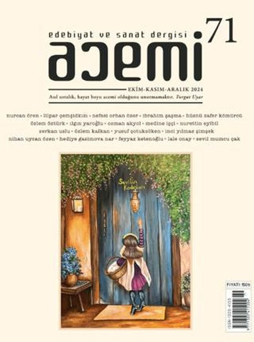 Acemi Edebiyat ve Sanat Dergisi Sayı 71 | Acemi Dergisi (Ciltsiz)