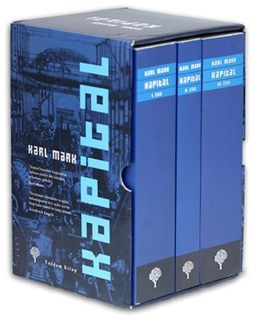 Kapital Set - 3 Kitap Takım Kutulu Ciltsiz | Yordam Kitap - Kuram / Felsefe Dizisi (İnce Kapak)