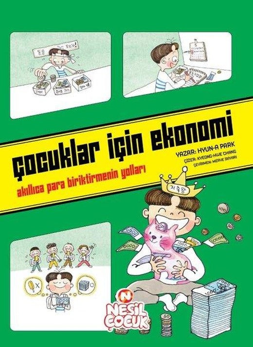 Çocuklar İçin Ekonomi - Akıllıca Para Biriktirmenin Yolları | Nesil Çocuk Yayınları (İnce Kapak)