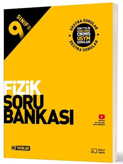 9. Sınıf Fizik Soru Bankası | Hız Yayınları (İnce Kapak)