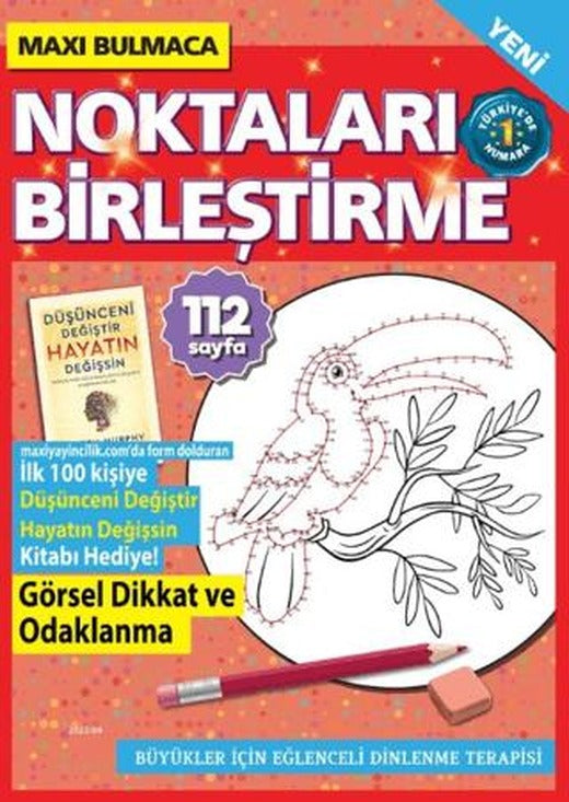 Maxi Bulmaca Noktaları Birleştirme 2 | Maxi Yayıncılık (Ciltsiz)