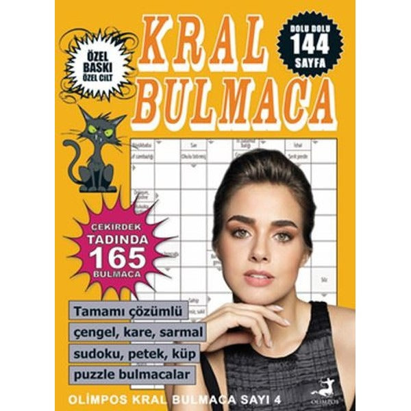 Kral Bulmaca Sayı 4 | Olimpos Yayınları (İnce Kapak)