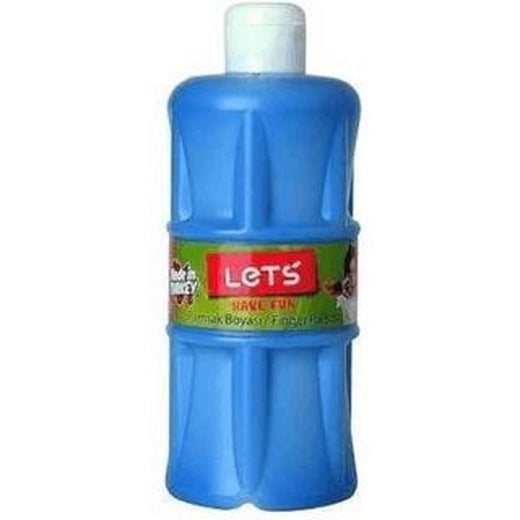 LETS Parmak Boyası 500 ml Mavi | Lets