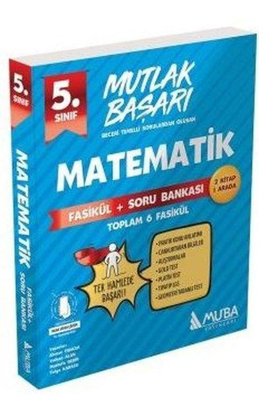 5.Sınıf Mutlak Başarı Matematik Fasikül ve Soru Bankası | Muba Yayınları (İnce Kapak)