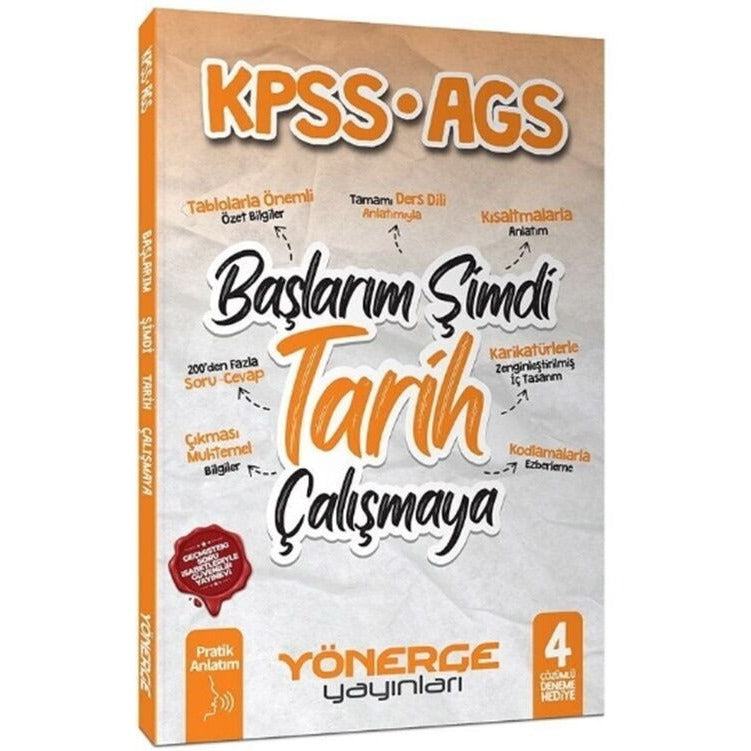 2026 KPSS MEB-AGS Başlarım Şimdi Tarih Çalışmaya Pratik Anlatım