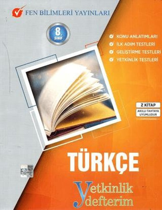 8. Sınıf Yeni Nesil Türkçe Yetkinlik Defterim