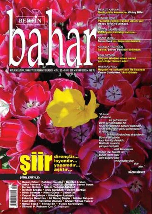 Berfin Bahar Dergisi Sayı: 326 Nisan 2025 | Berfin Bahar Dergisi (Ciltsiz)