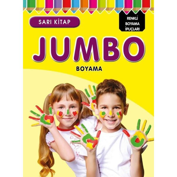 Jumbo Boyama - Sarı Kitap | Parıltı Yayınları